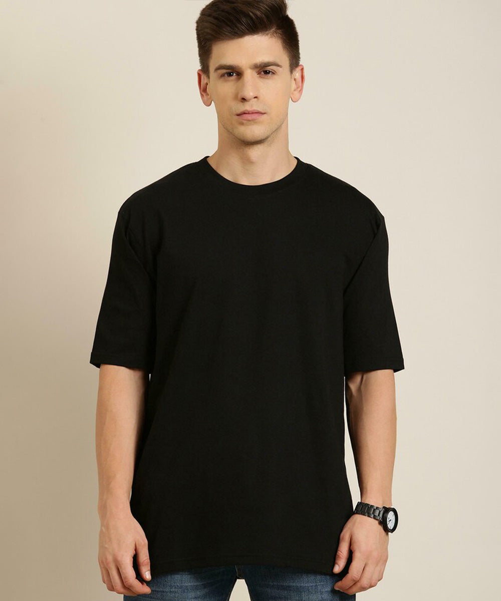 Raging Black Oversized Tshirt, Men, Streetwear by Athlizur