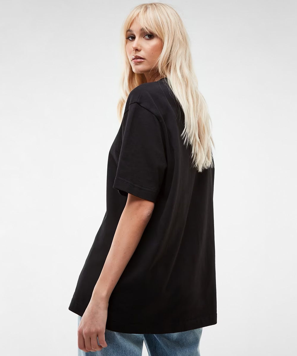 Athlizur : Raven Black Oversized T-shirt