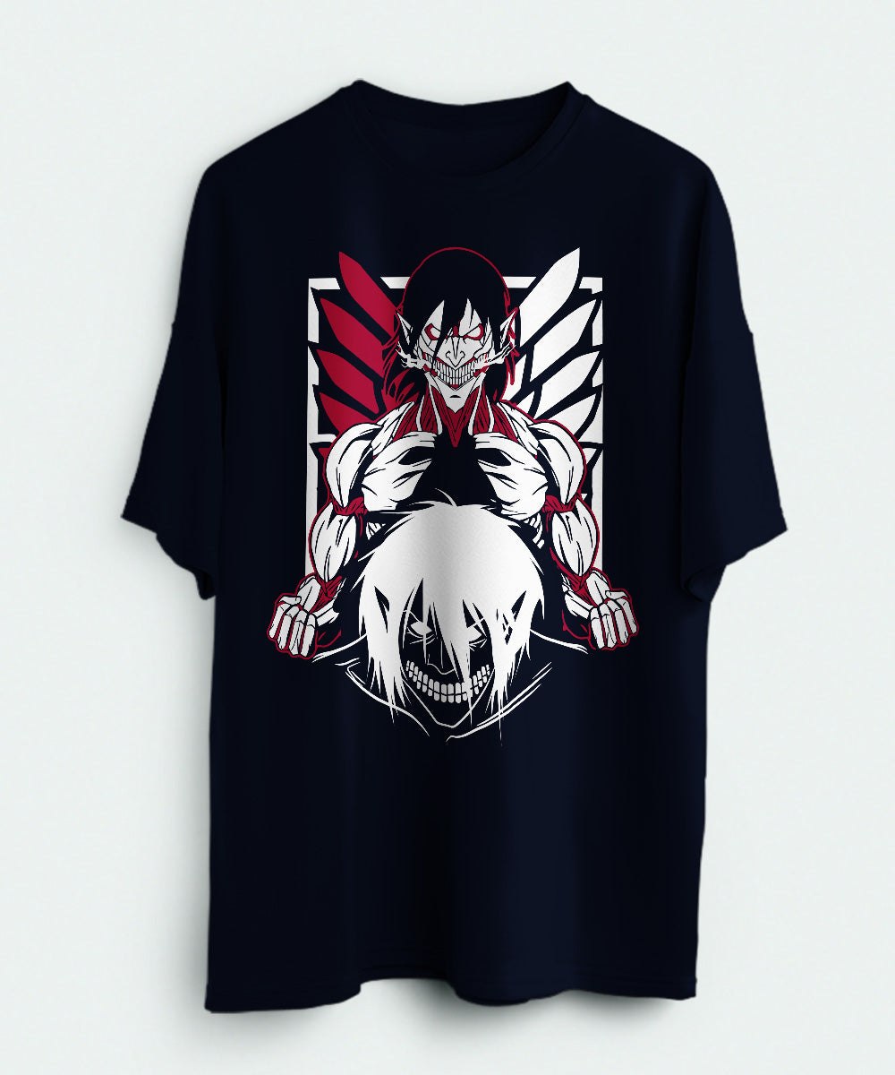 Athlizur : Anime Lover 18 Oversized T-shirt