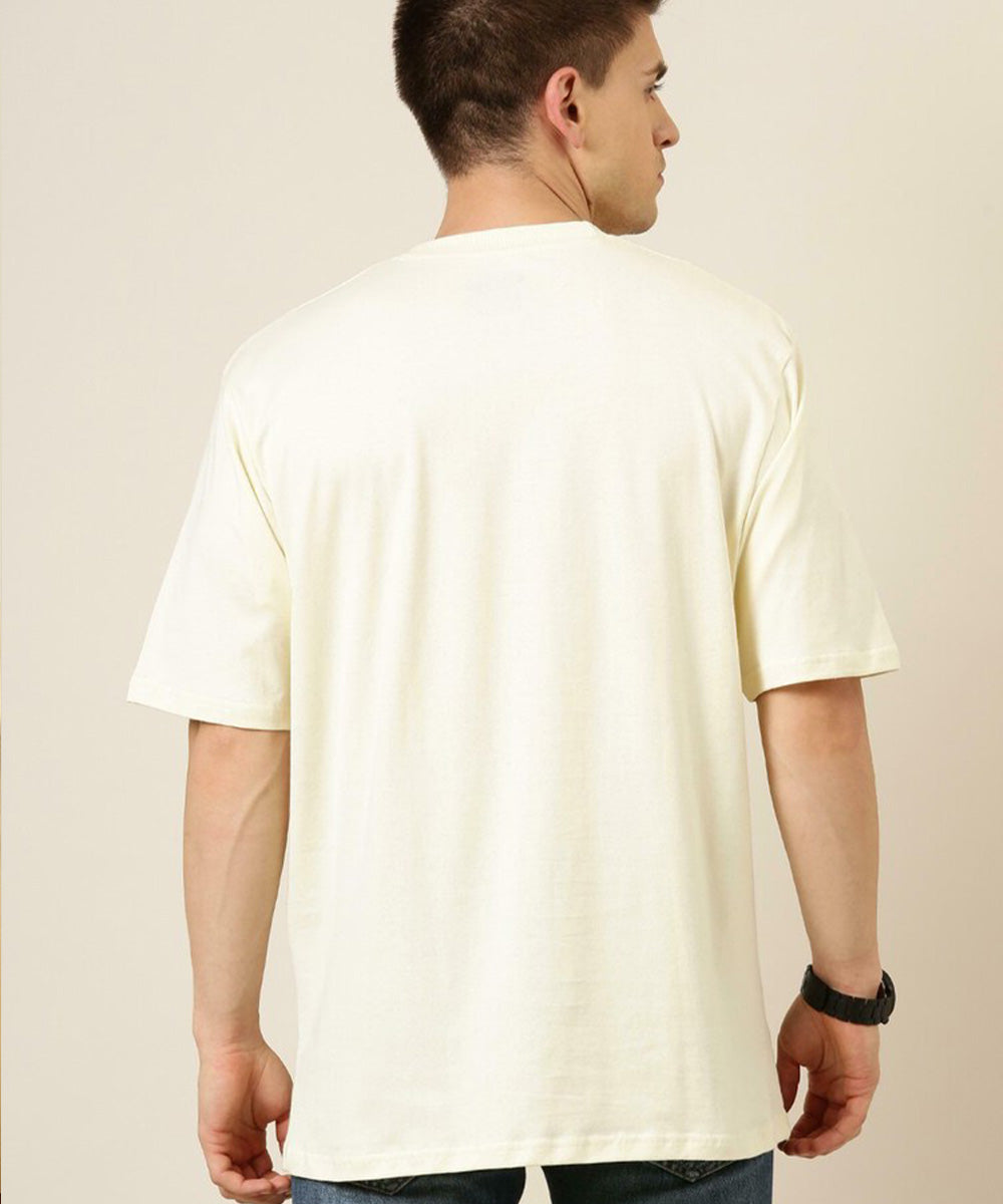 Athlizur : Classy White Oversized T-shirt