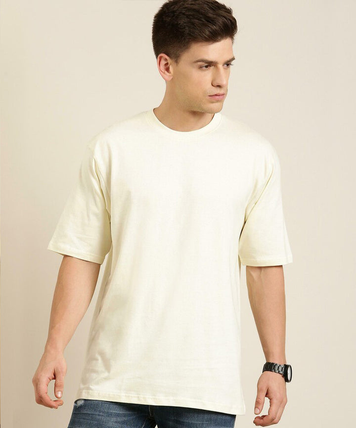 Athlizur : Classy White Oversized T-shirt