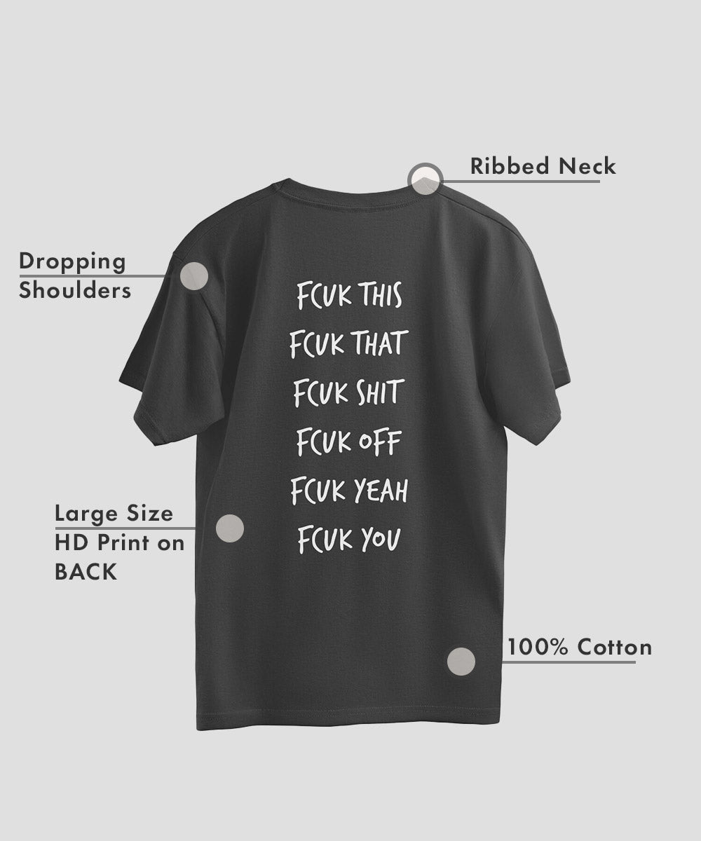 The F Curse Oversized T-shirt