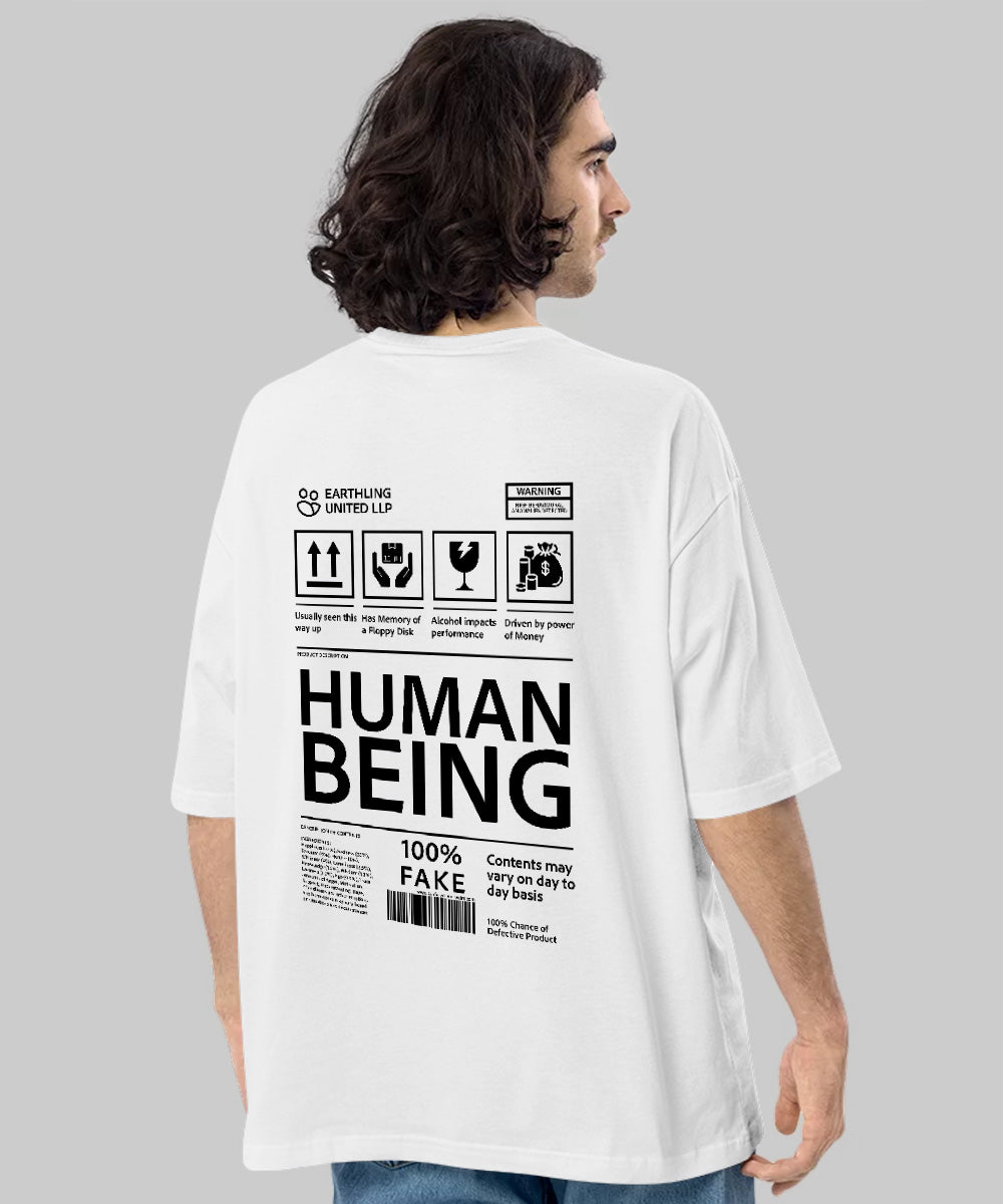 Human Being Oversized T-shirt | Men