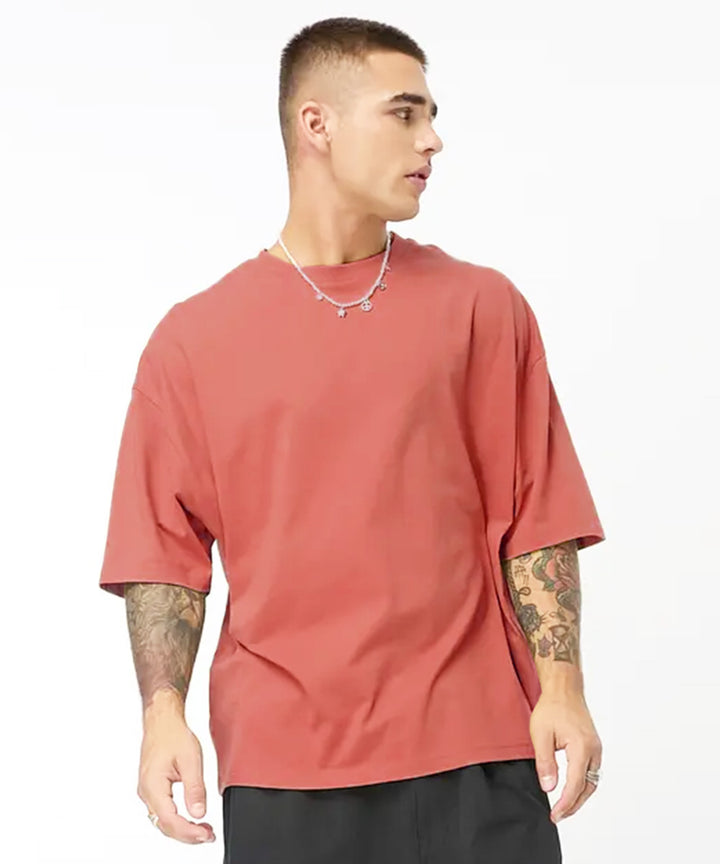 Athlizur : Mostly Coral Oversized T-shirt