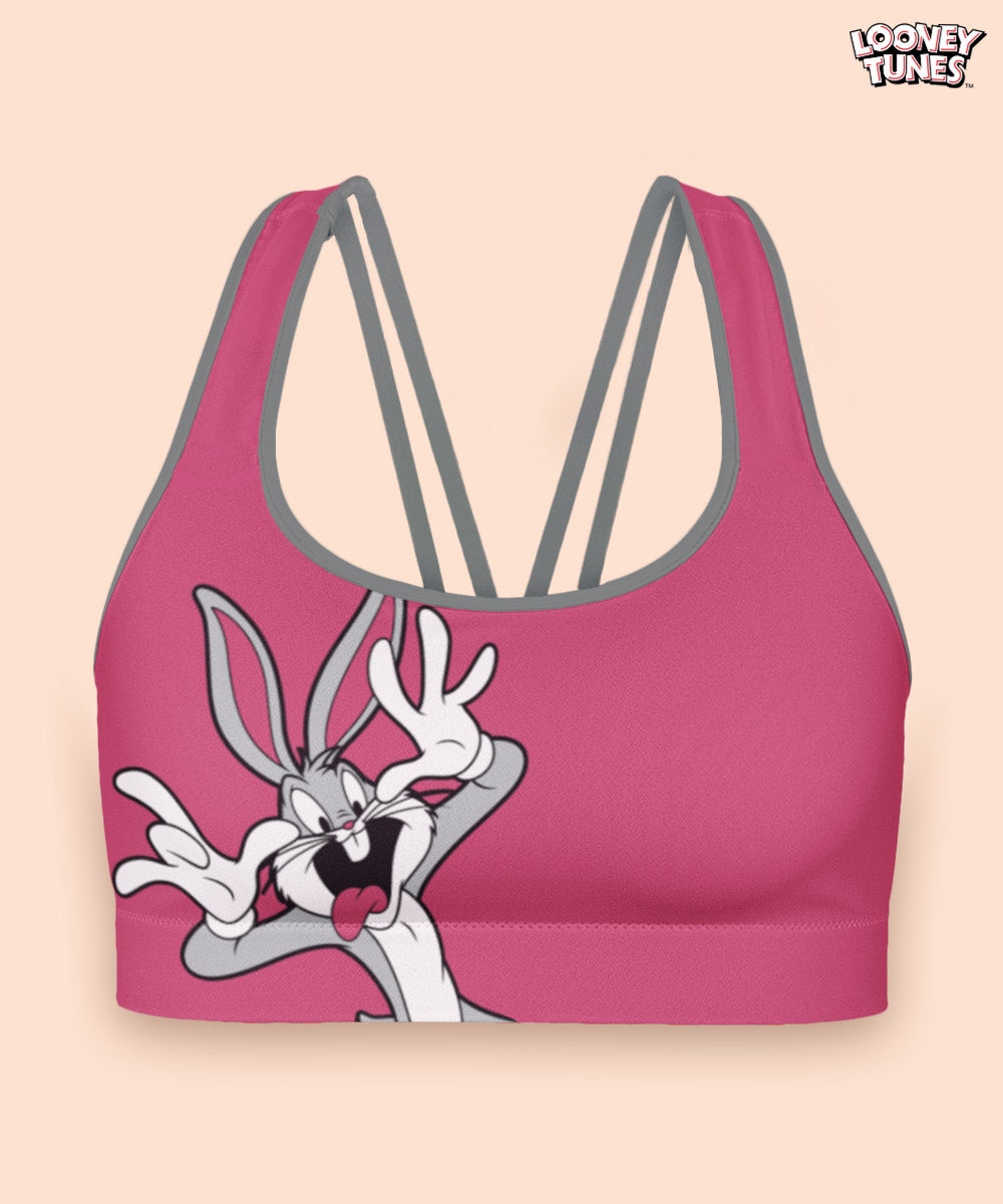 Looney Tunes: Crazy Bugs Bunny Sports Bra