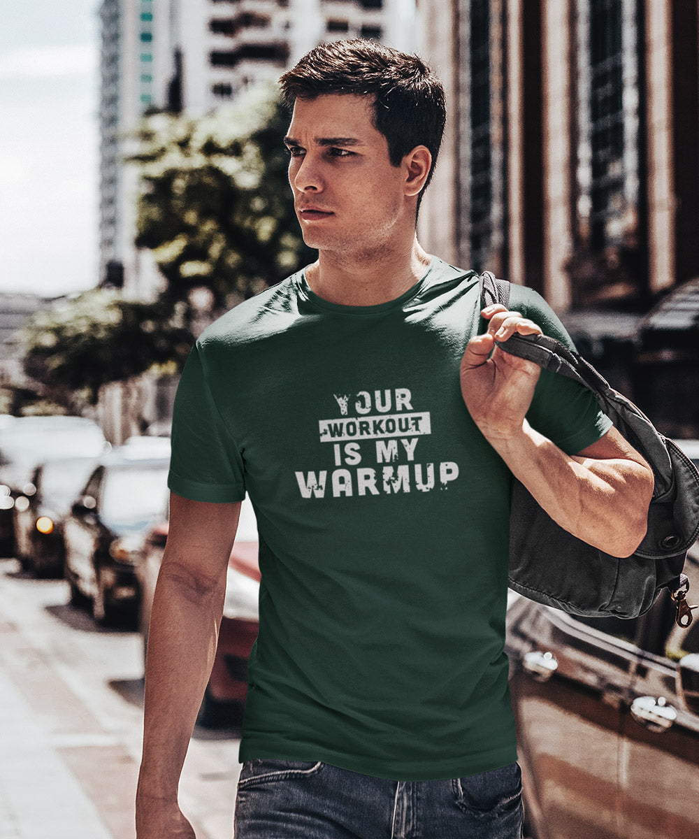 Athlizur Active : Workout Hard Men's Tshirt