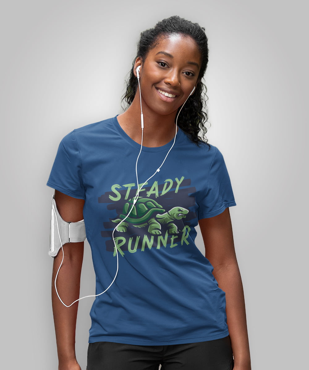 Athlizur Originals : Steady Runner Women's T-shirt