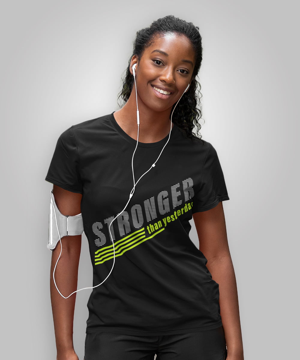 Athlizur Originals : Stronger Today Women's Tshirt
