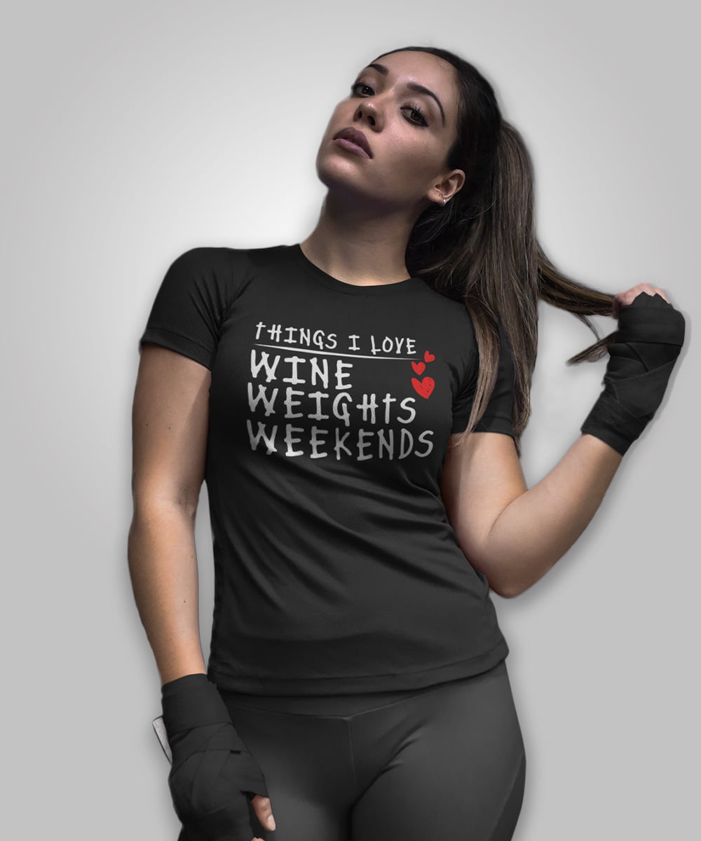 Athlizur Originals : Things I Love Women's T-shirt