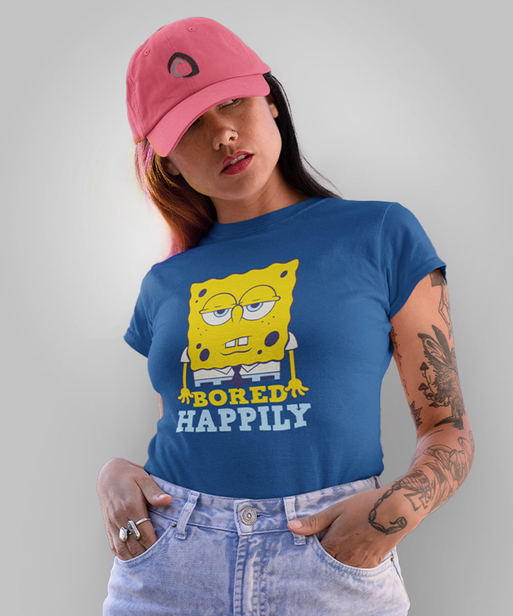 SpongeBob : Happily Bored Tshirt