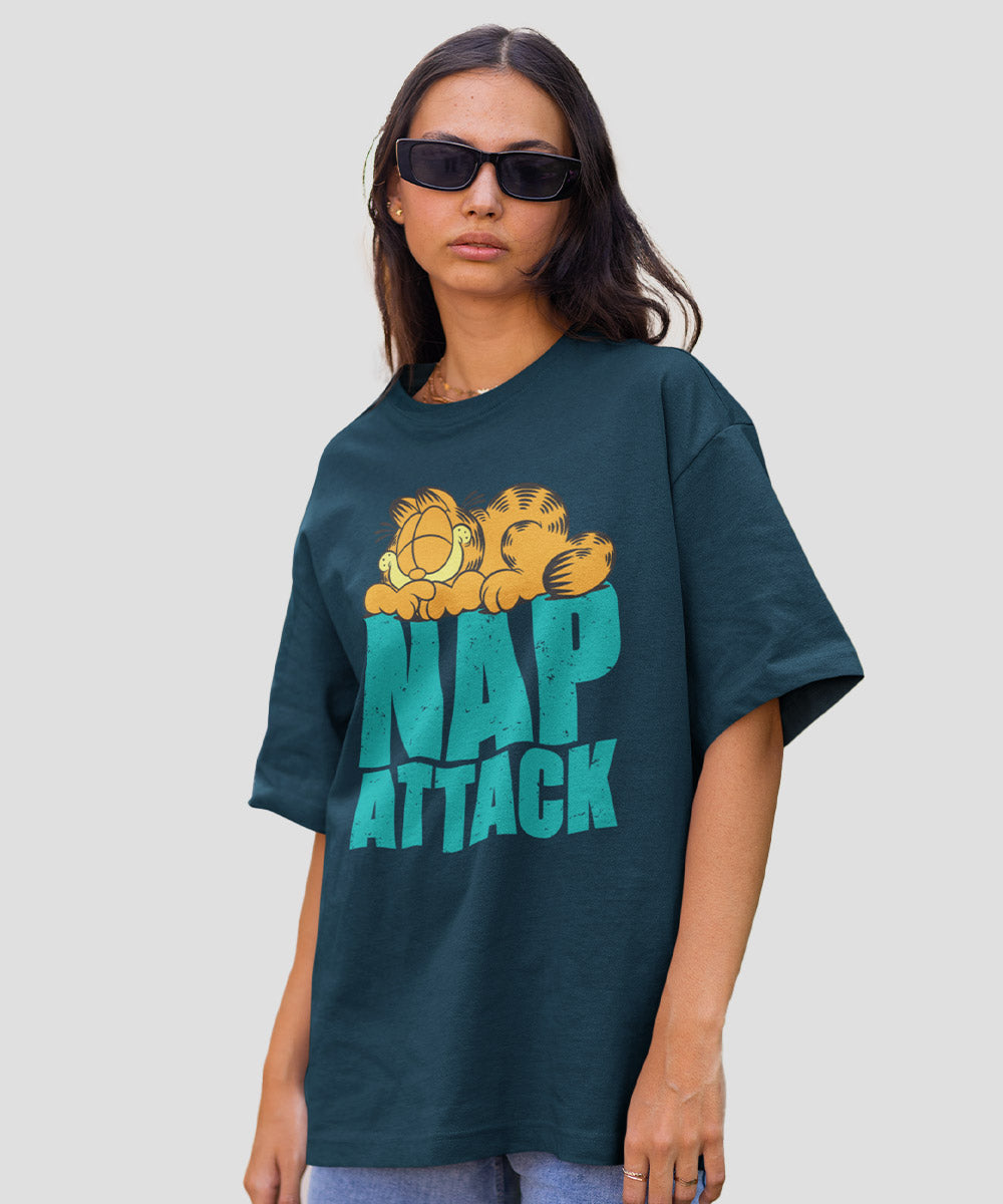 Garfield : Nap Attack Oversized T-shirt