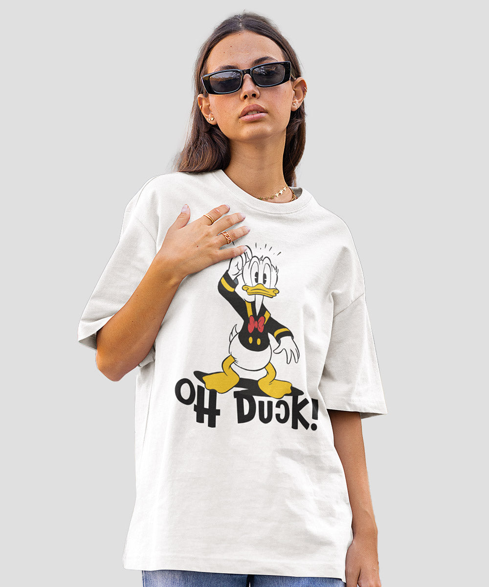 Disney : Oh Duck Donald Duck Oversized T-shirt