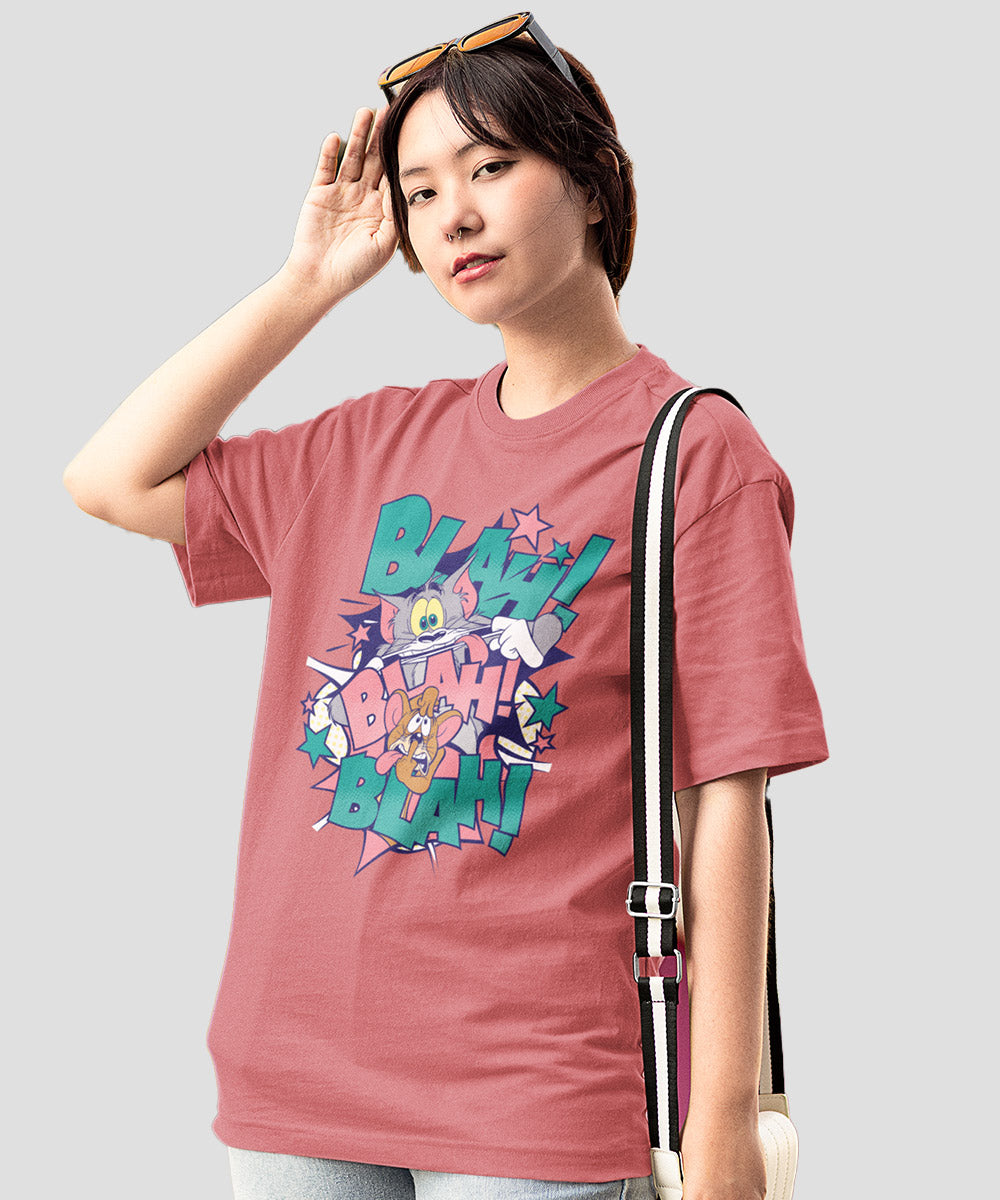 Tom and Jerry : Blah Oversized T-shirt