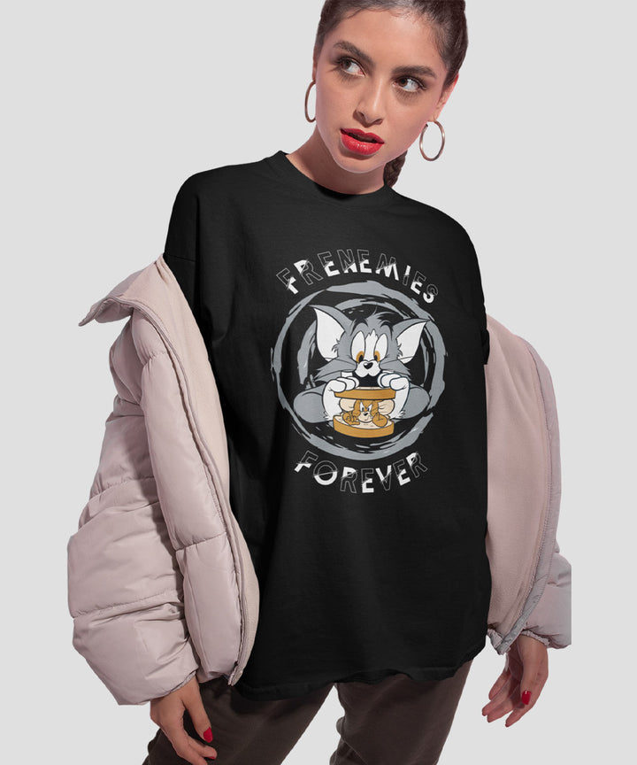Tom and Jerry : Frenemies Oversized T-shirt
