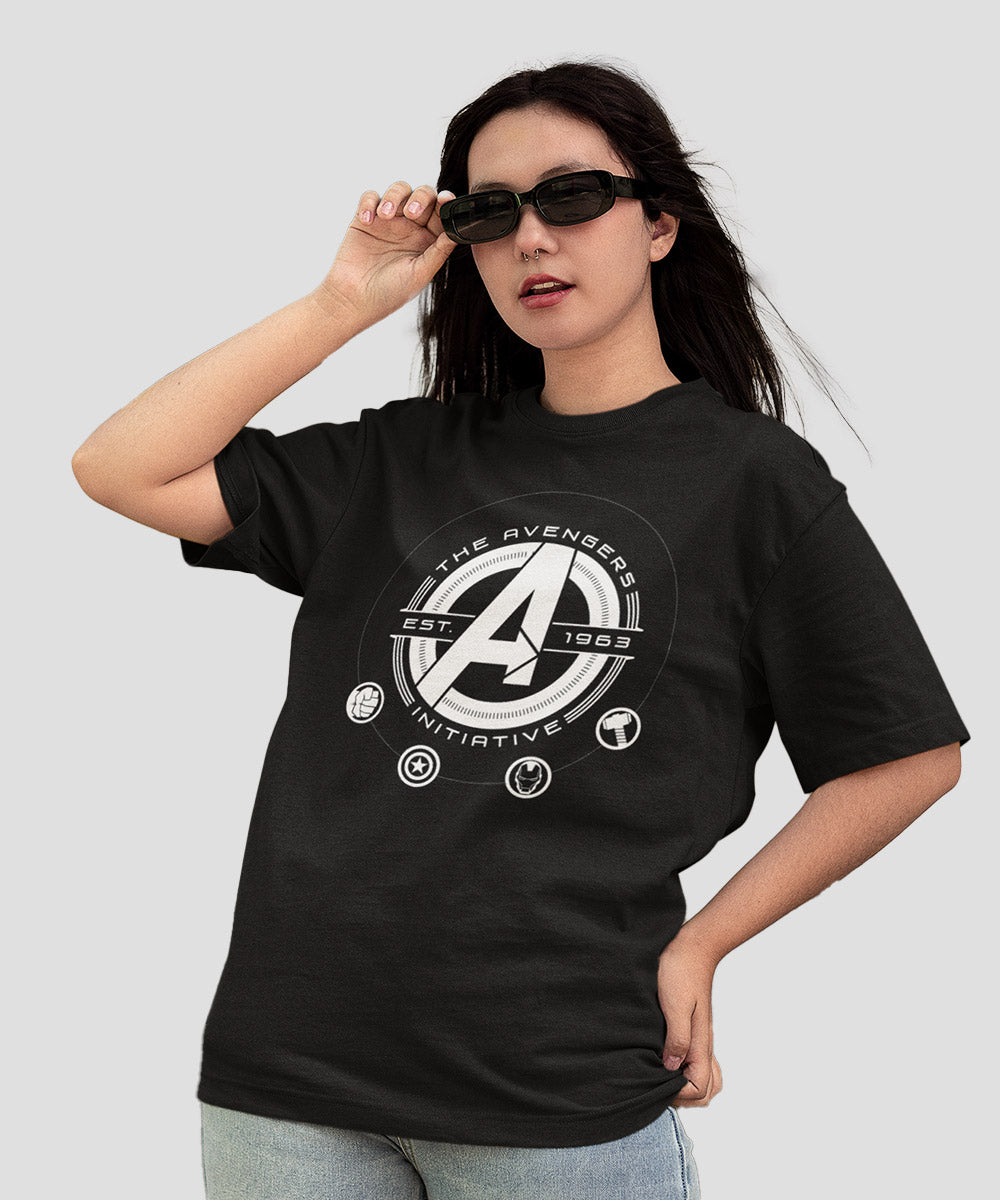 Marvel : Avengers Initiative Oversized T-shirt