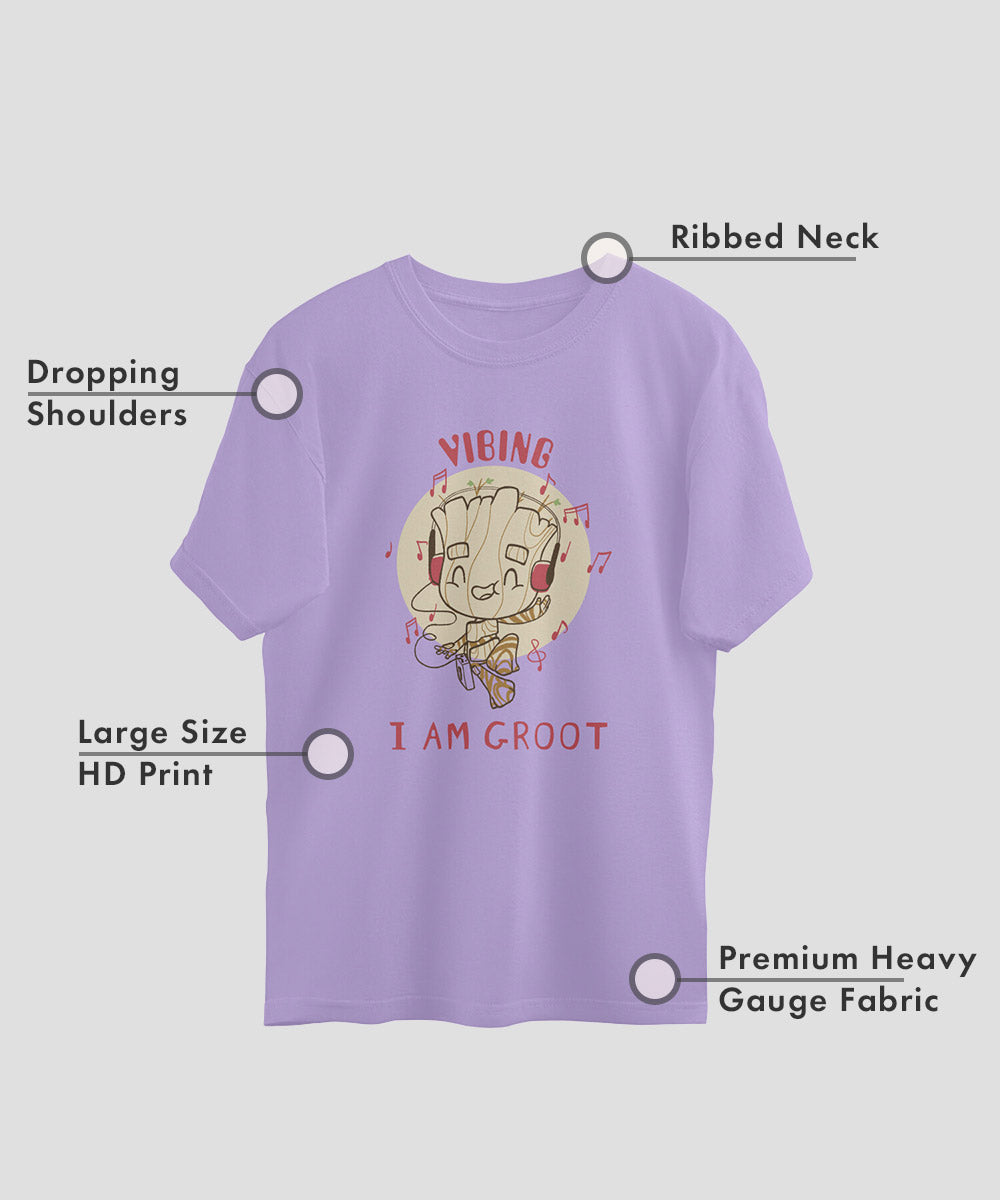 Marvel : I am Groot Oversized T-shirt