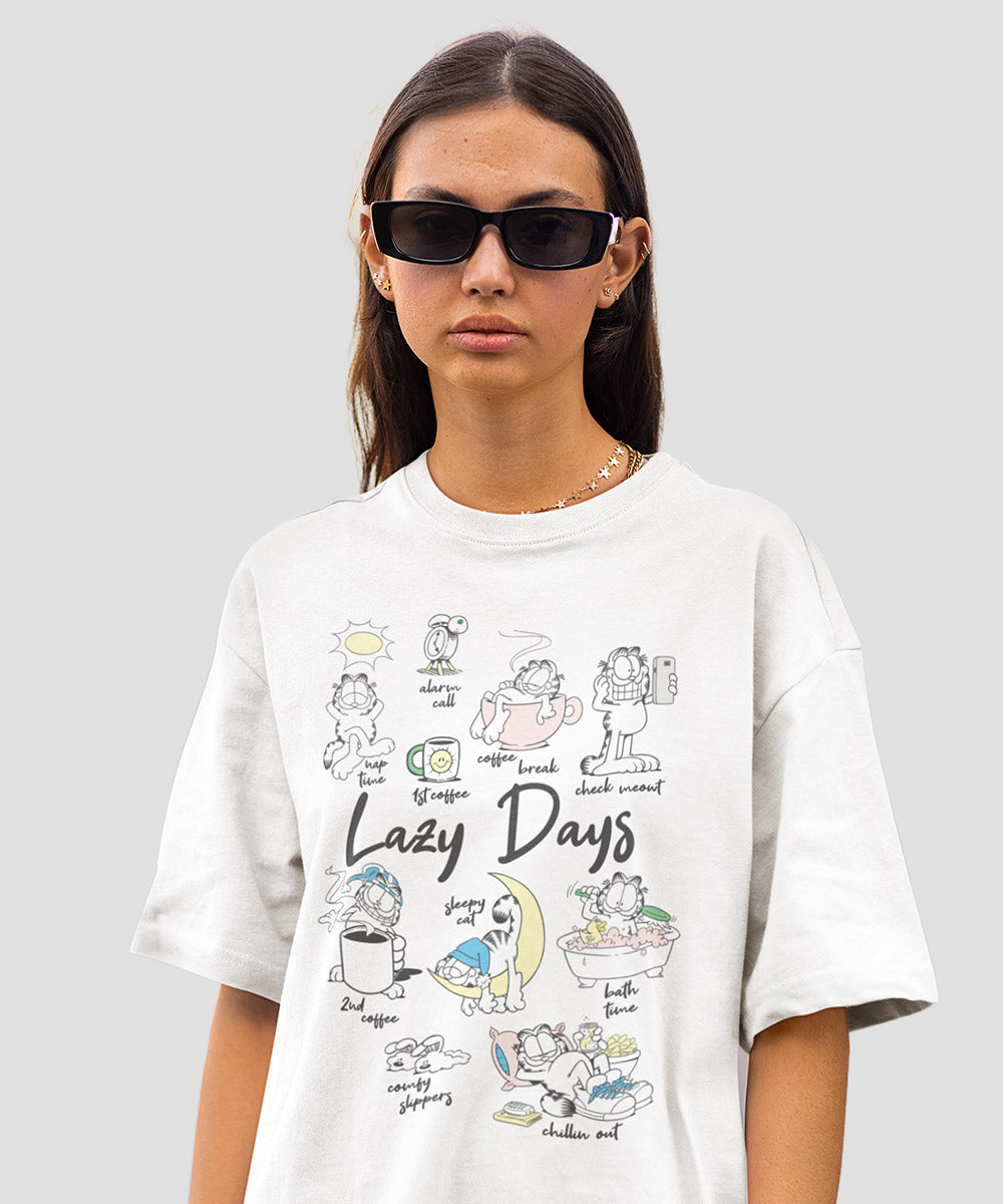 Garfield : Lazy Days Oversized T-shirt