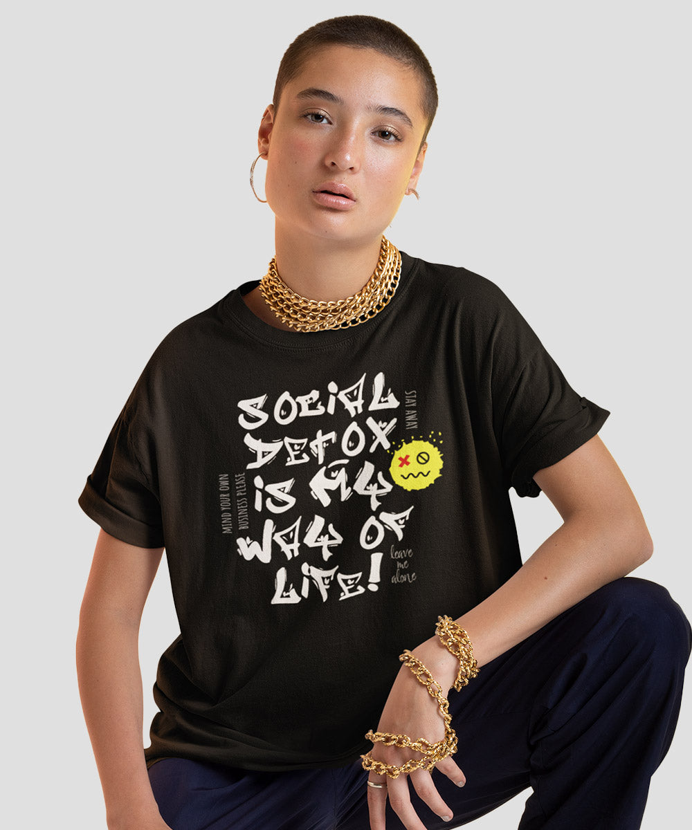 Social Detox Oversized T-shirt