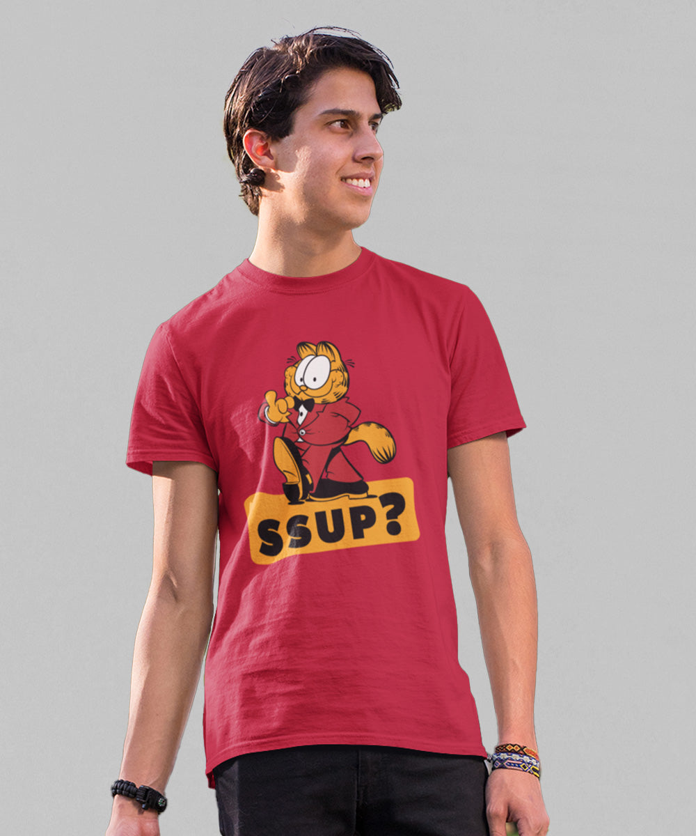 Garfield : Ssup Men's Tshirt