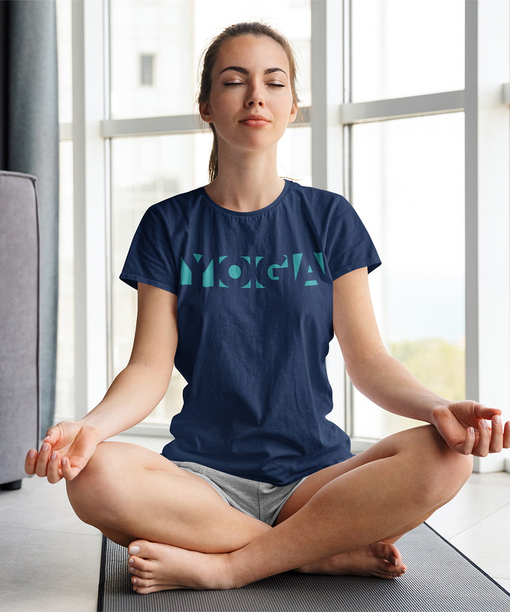 Athlizur Originals : Yoga Love Women's tshirt