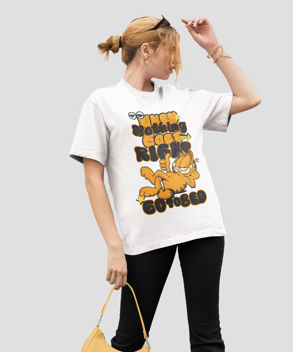 Garfield : Go to Bed Oversized T-shirt